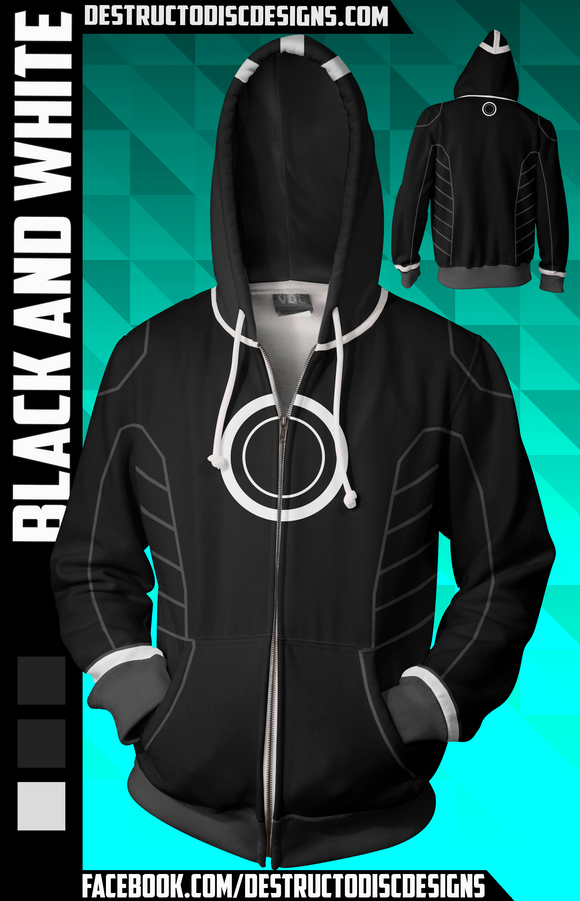 Black and White Hoodie [Limited]