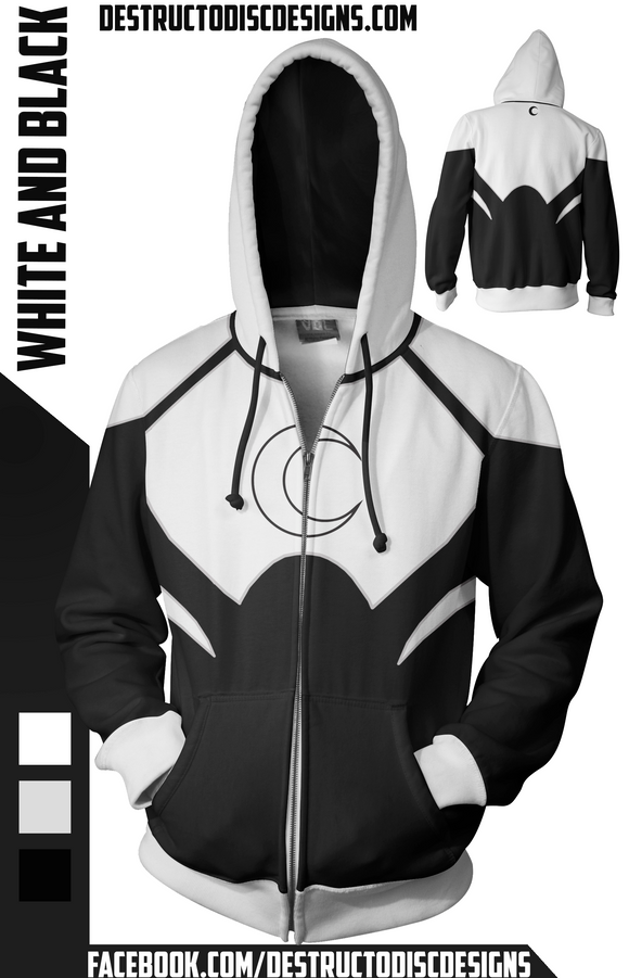 Black and White Hoodie [PRE-ORDER][Limited!]