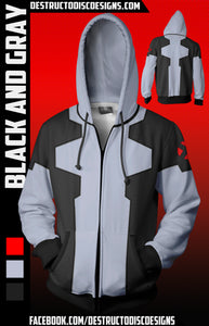 Black and Gray Hoodie! [Limited]