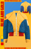 Blue and Gold Bomber Jacket! [Limited]