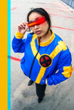 Blue and Yellow Bomber Jacket! [Limited]