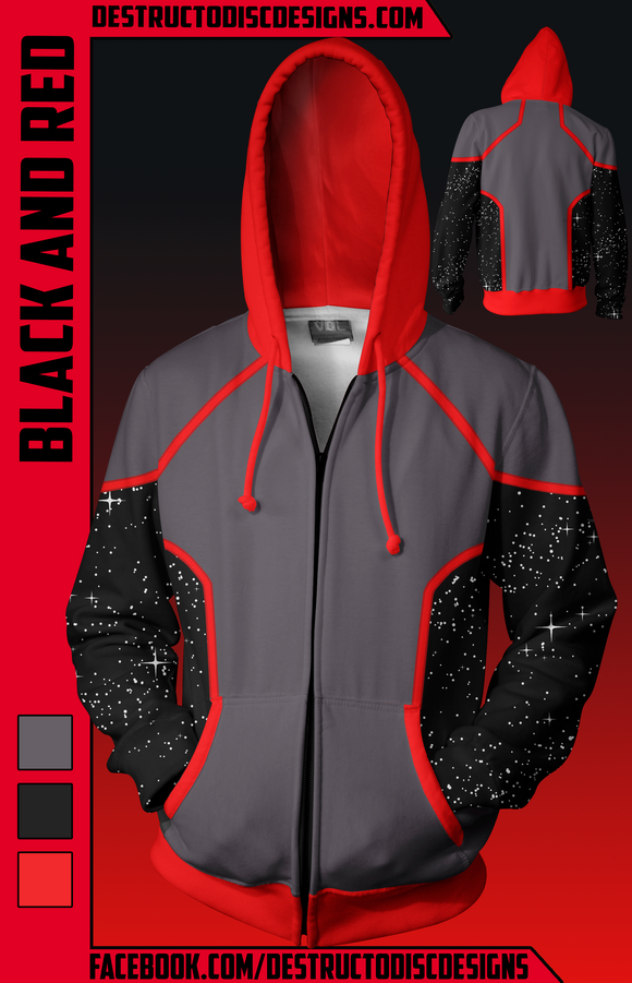 Black and Red Hoodie [PRE-ORDER][Limited!]