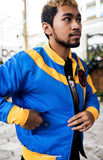 Blue and Yellow Bomber Jacket! [Limited]