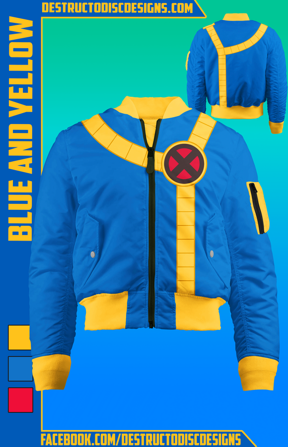 Blue and Yellow Bomber Jacket! [Preorder][Limited]