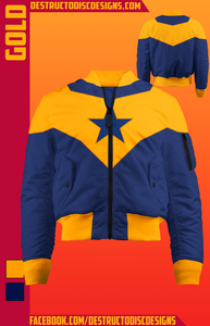 Gold Bomber Jacket! [Limited]