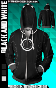 Black and White Hoodie [Limited]